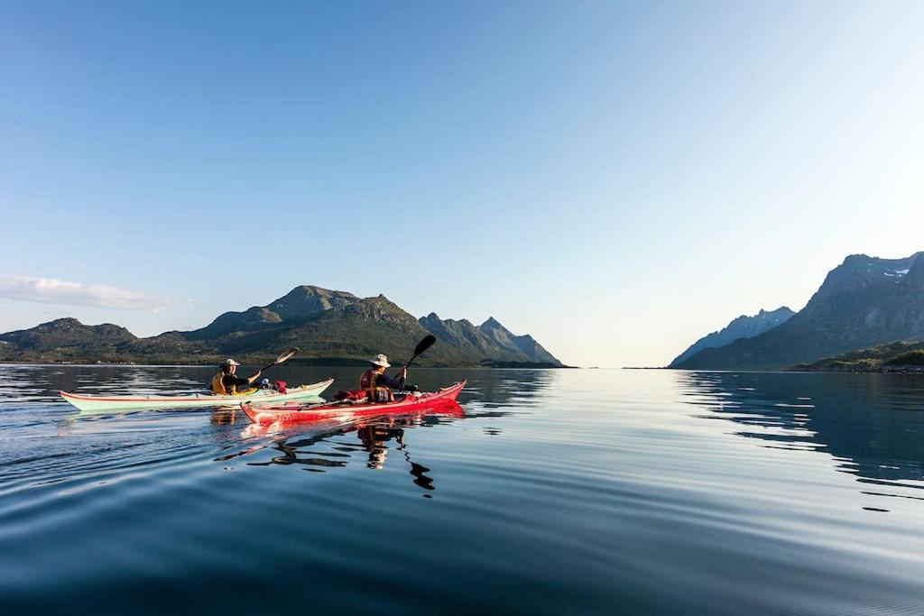 Reine Retro Villa - Cozy Villa With A Fantastic View Exterior foto